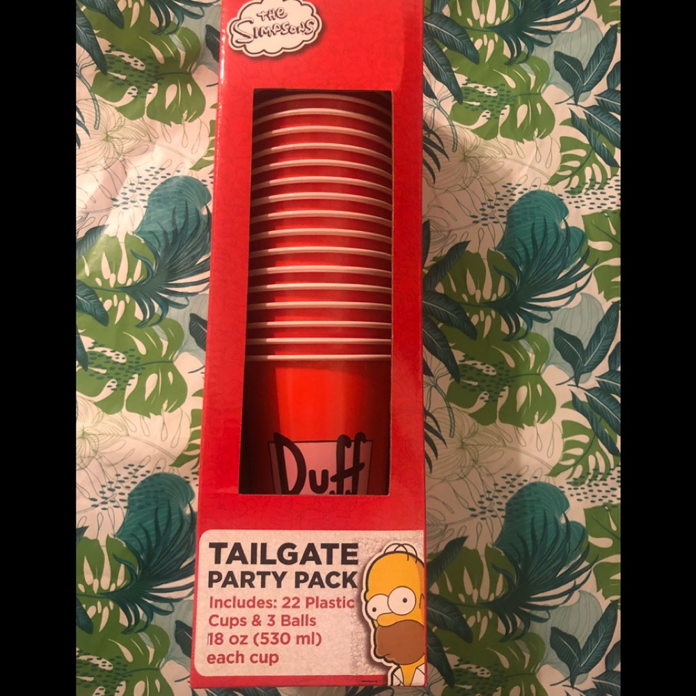 The Simpson’s tailgate party pack cups